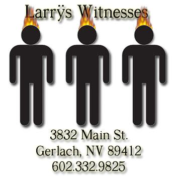 Contact Larry's Witnesses - Burn The Word